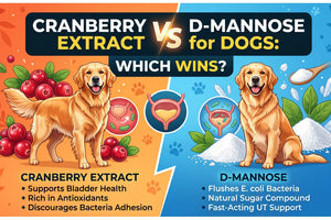 Cranberry Extract vs D-Mannose for Dogs: Which Wins?