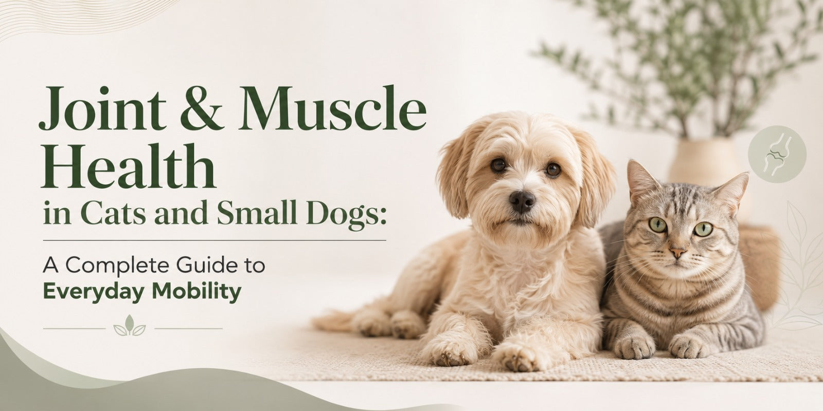 Joint & Muscle Health in Cats and Small Dogs: A Complete Guide to Everyday Mobility